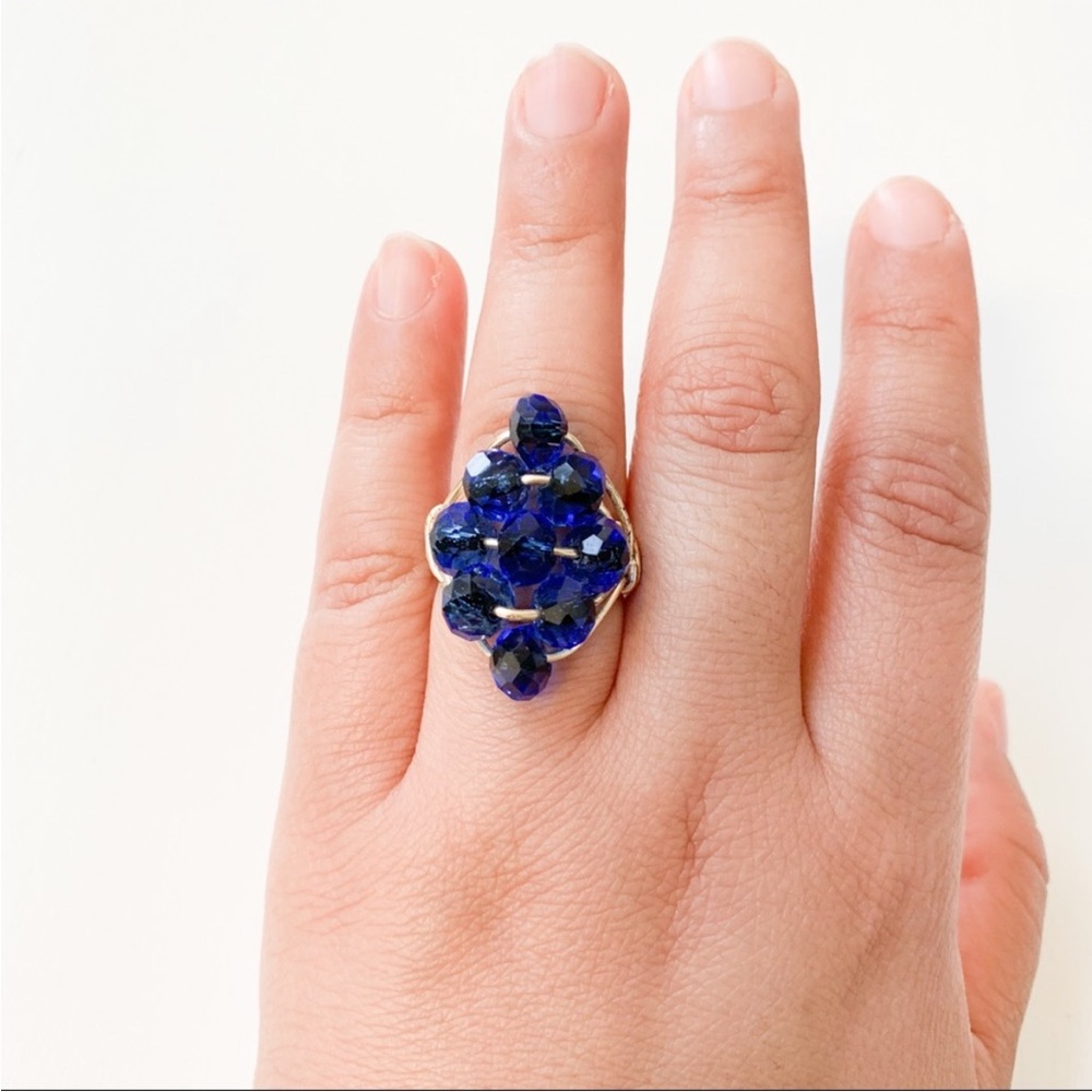 Handmade Blue Ring